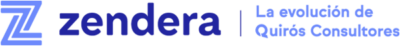 Logo de Zendera y su eslogan