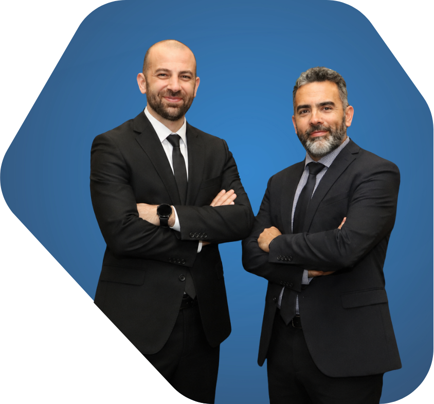 Martín Quirós y Hernán de la Riva